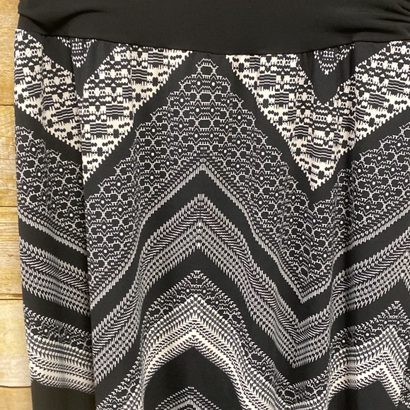 Vintage AB Studio chevron print maxi skirt size medium - Picture 7 of 10